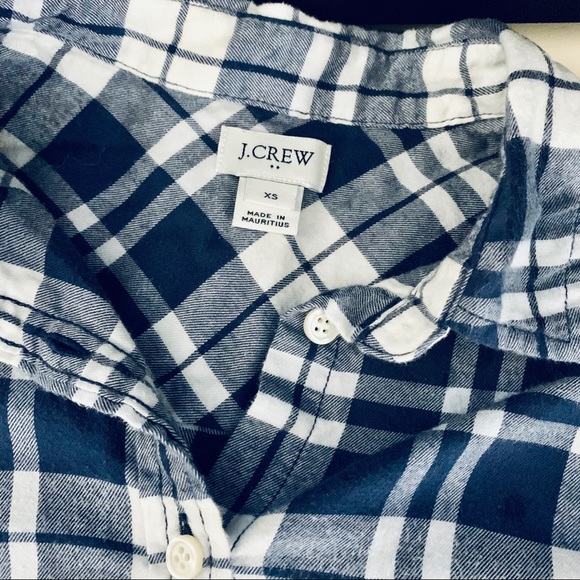 J. Crew Factory Tops - J. Crew Factory Flannel Shirt